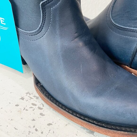 Lane Women's Blue Ankle Boots - Picture 2 of 14